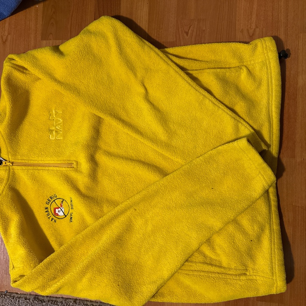 Yellow Fleece Jacket